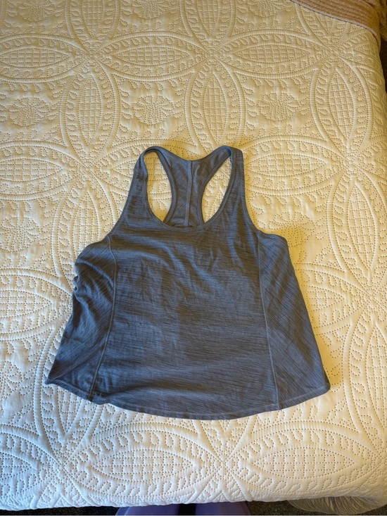 Old Navy Tops - Old Navy Heathered Blue Racerback Tank Top